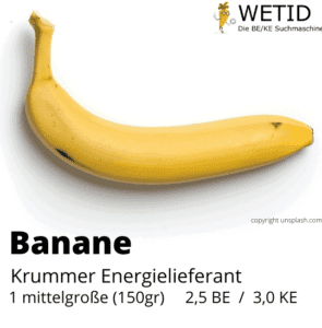 Diabetes Obst Banane