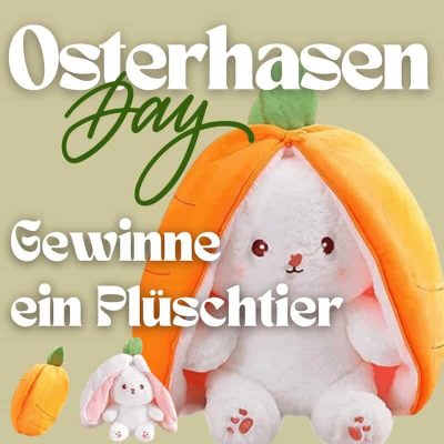 PlüschtierGewinnspiel Gewinne ein WETID Karotten Plüschtier